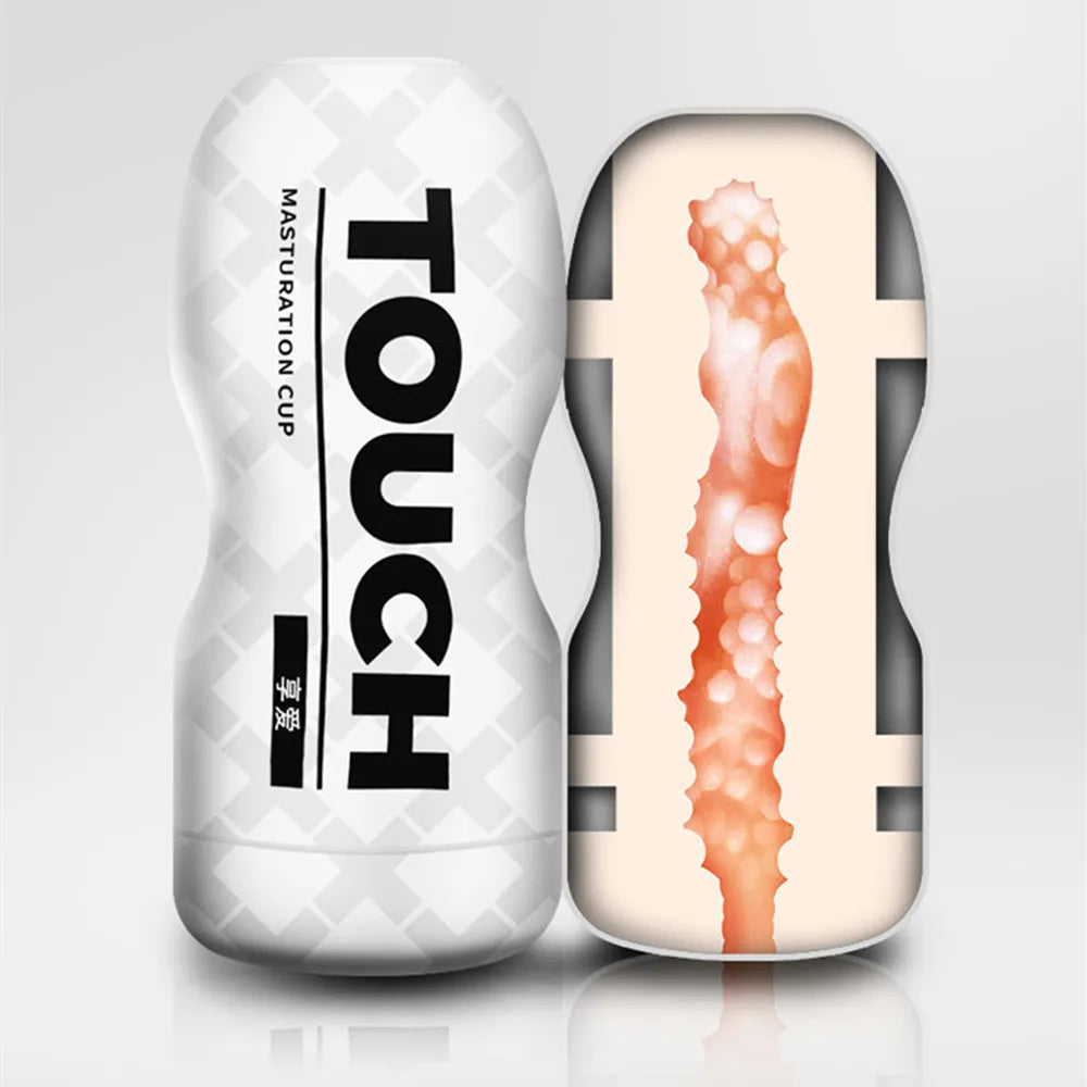 Male Masturbator Cup Soft Pussy Sex Toys Transparent Vagina Adult Endurance Exercise Products Vacuum Pocket Cup Sex Toys for Men