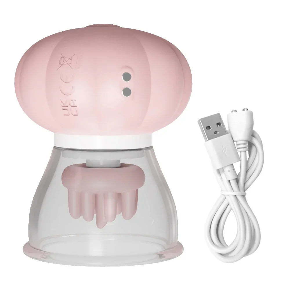 Powerful Breast Massager Vibrator Licking Tongue Clitoris Sucking Vibrator Masturbation Tools for Women Vibration Sex Toys