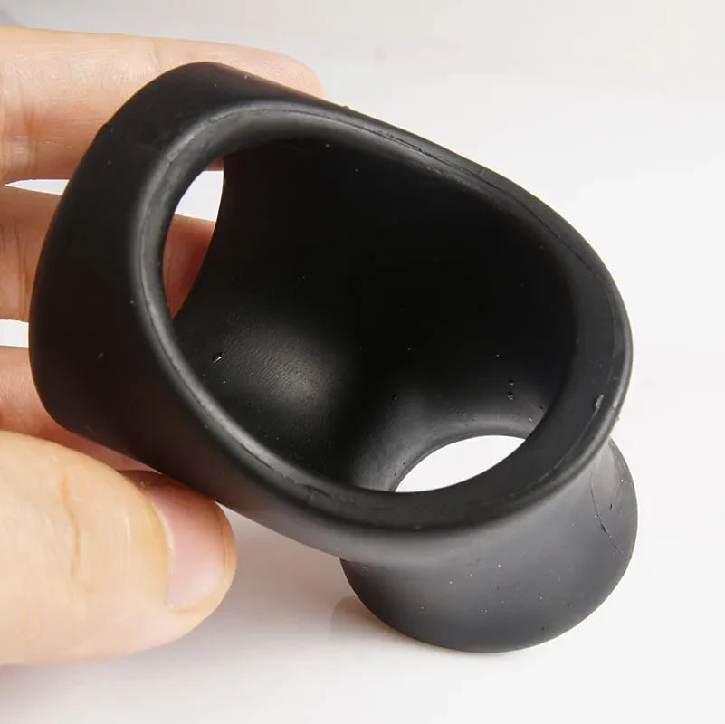 Penis Cock Ring Silicone Ball Stretcher,Cockring Penisring,Scrotum CBT Tug Sex Delay Ejaculation Toys,BDSM Bondage,Erection Men