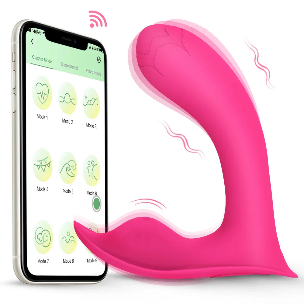 Bluetooth Wearable Vibrator G Spot Clitorial Vaginal Massage Masturbator Vibrador Feminino Sex Toys For Women Vibrating Panties
