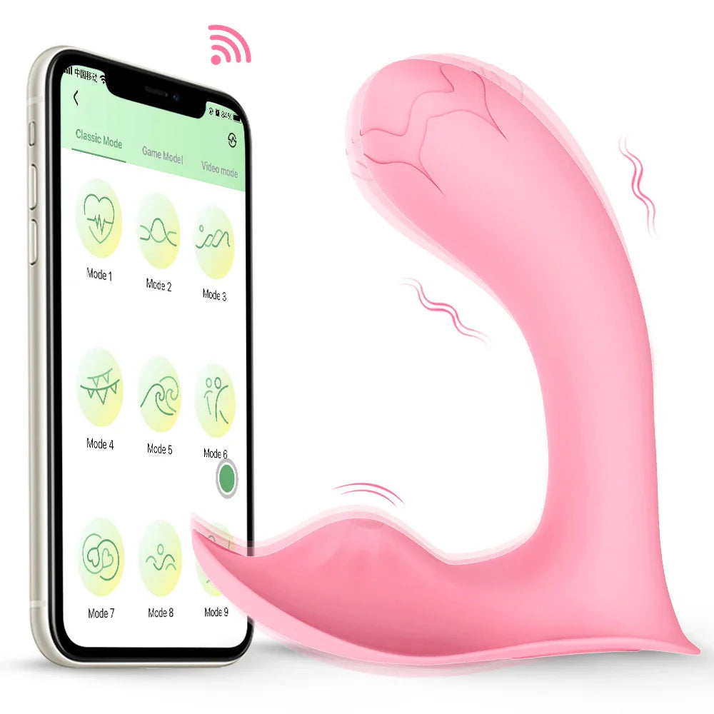 Bluetooth Wearable Vibrator G Spot Clitorial Vaginal Massage Masturbator Vibrador Feminino Sex Toys For Women Vibrating Panties