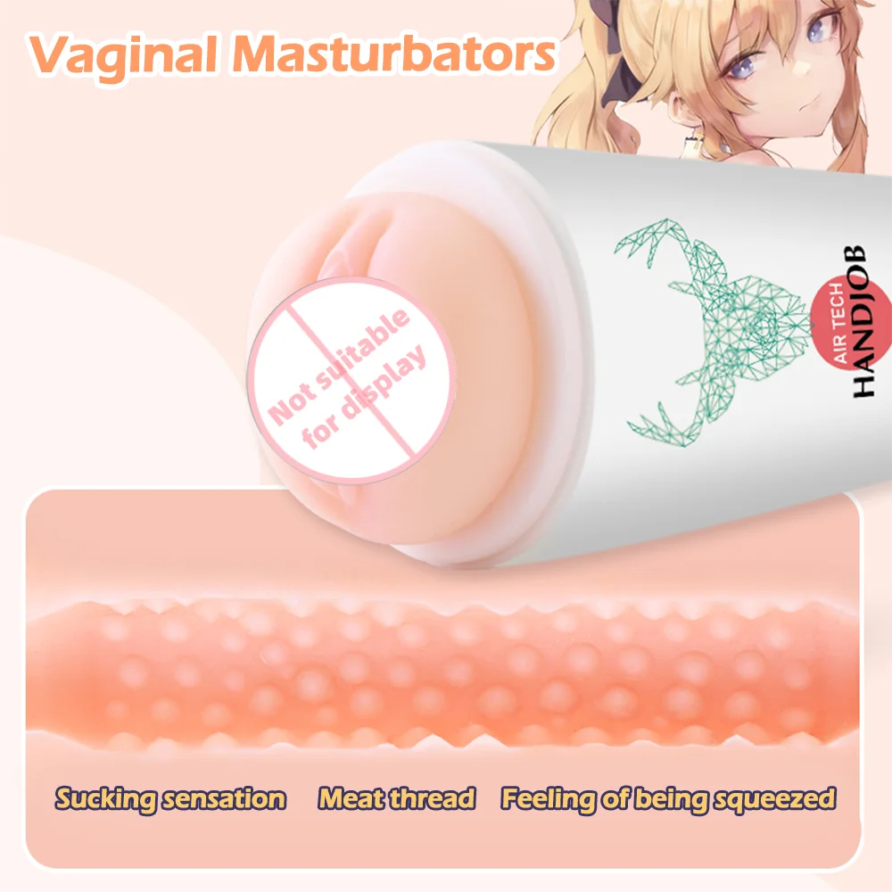 Sexy Sex Toy for Men Realistic Adult Product Male Masturbation Cup Artificial Vagina 3D Manual Pocket Pussy Men’s Masturbator