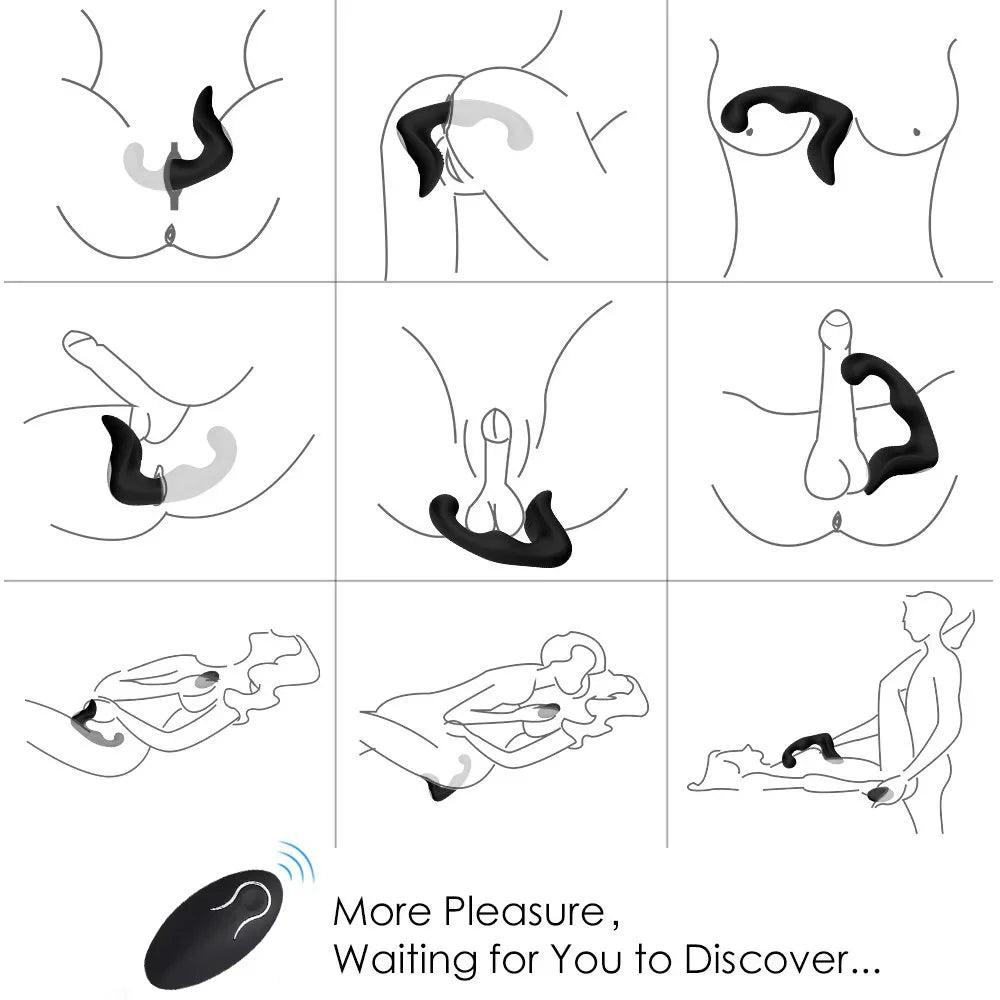 Anal Vibrator Sex Toys For Men/Women Anal Plugs Dildo Vagina Pussy Remote Control Prostate Massager Adult Sex Toys For Men