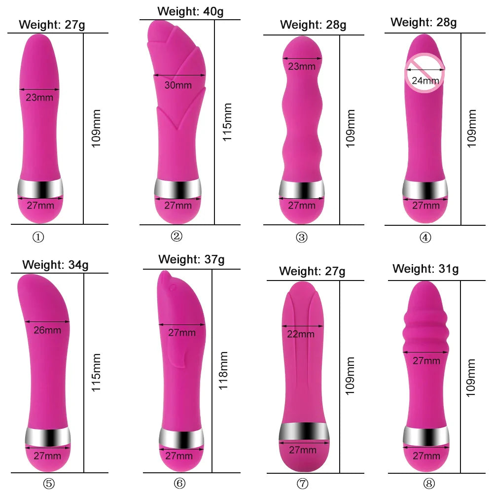 Big/ Small Realist Dildo Vibrator Massager Sex Toys For Women G-spot Clitoris Stimulator AV Stick Female Masturbators