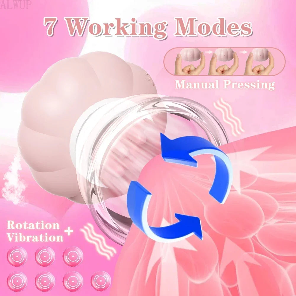 Powerful Breast Massager Vibrator Licking Tongue Clitoris Sucking Vibrator Masturbation Tools for Women Vibration Sex Toys